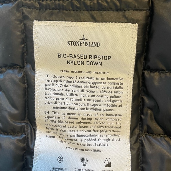 Authentic Stone island nylon down jacket - Picture 5 of 8